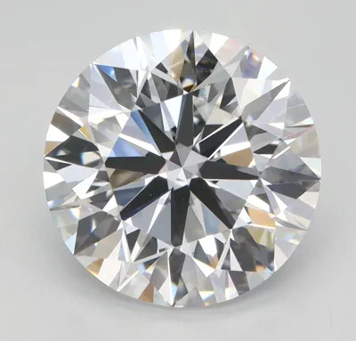 4.01ct D VVS2 Rare Carat Ideal Cut Round Lab Grown Diamond