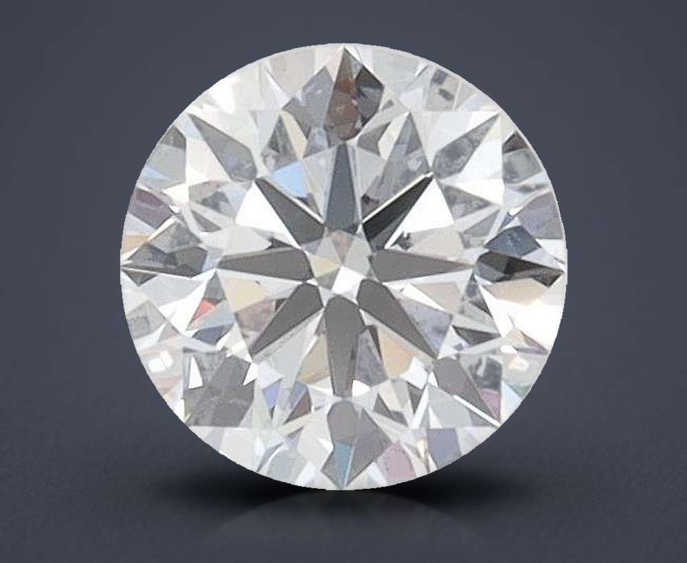 0.53ct D FL Rare Carat Ideal Cut Round Lab Grown Diamond