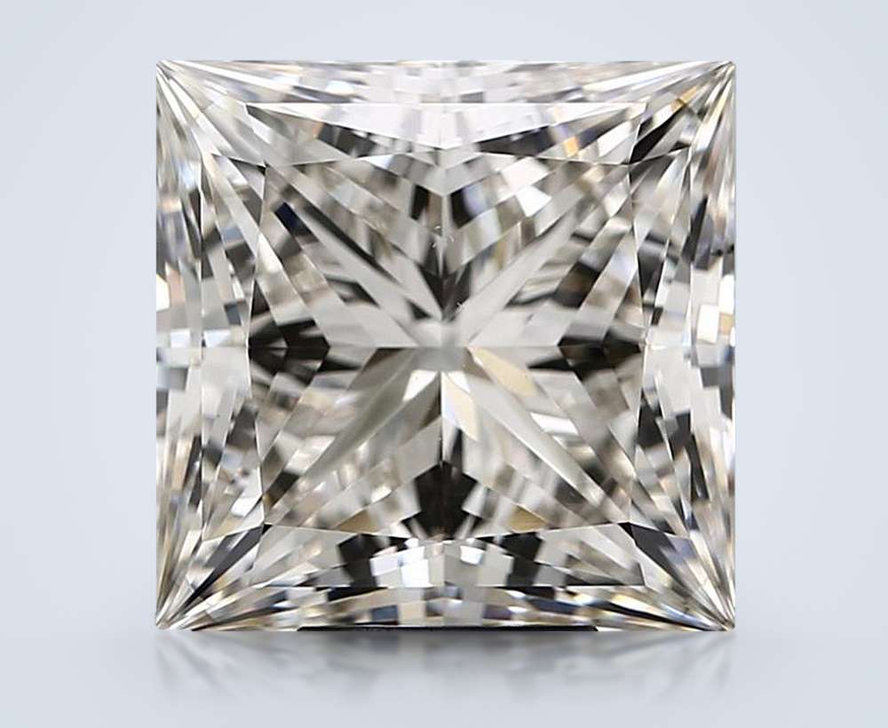 8.51ct H VS2 Rare Carat Ideal Cut Princess Lab Grown Diamond