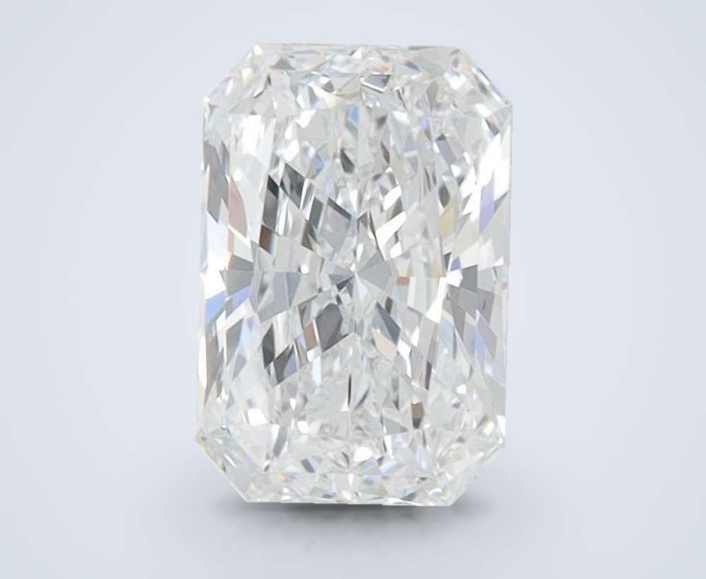 1.23ct D VVS1 Rare Carat Ideal Cut Radiant Lab Grown Diamond