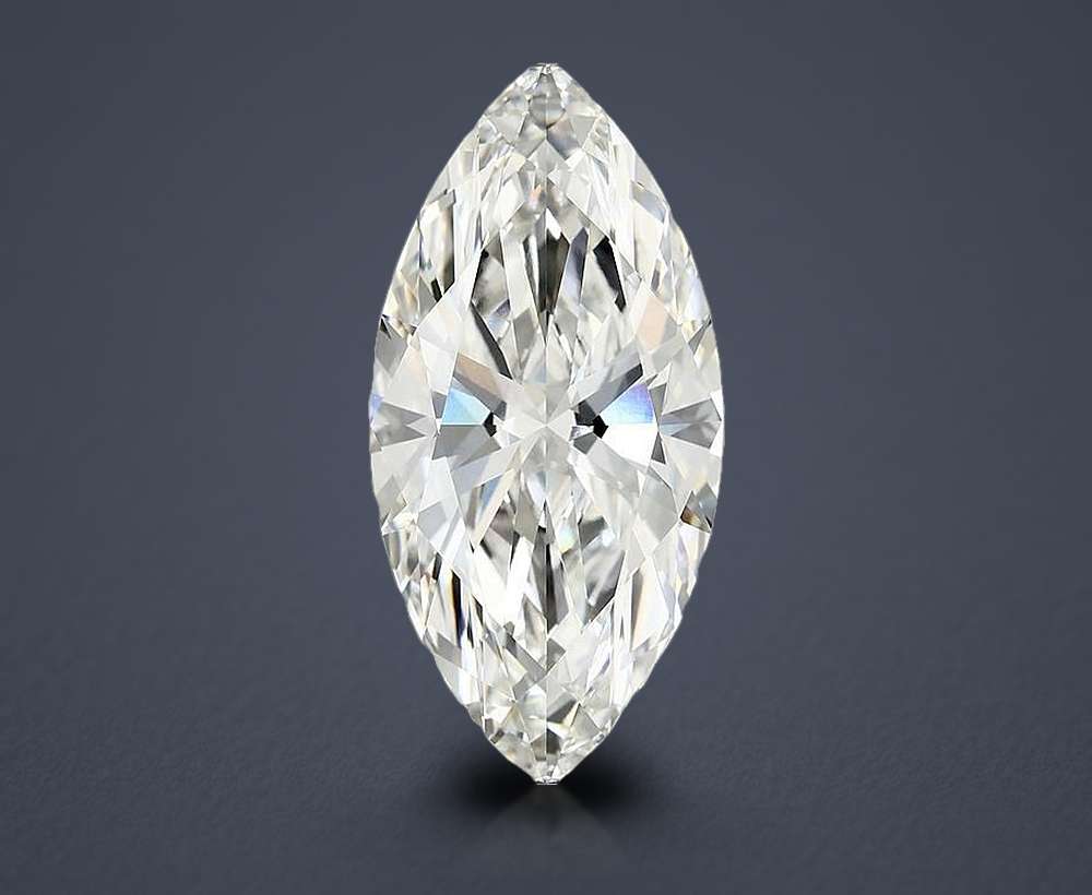 11.09ct F VVS2 Rare Carat Ideal Cut Marquise Lab Grown Diamond