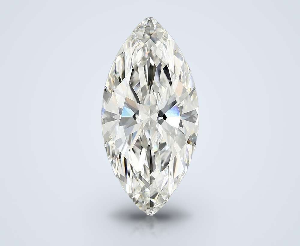 11.09ct F VVS2 Rare Carat Ideal Cut Marquise Lab Grown Diamond