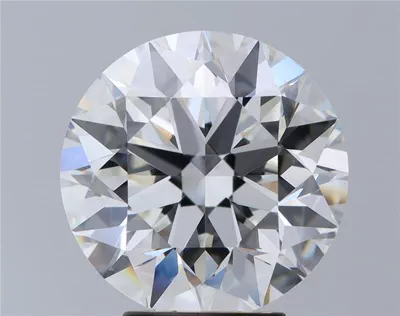 4.52ct H VVS2 Rare Carat Ideal Cut Round Diamond