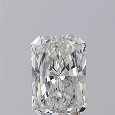 3.51ct G SI2 Rare Carat Ideal Cut Radiant Diamond