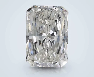 3.51ct G SI2 Rare Carat Ideal Cut Radiant Diamond