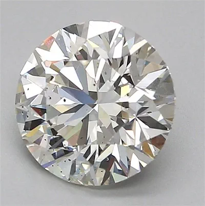 2.21ct J SI2 Rare Carat Ideal Cut Round Diamond