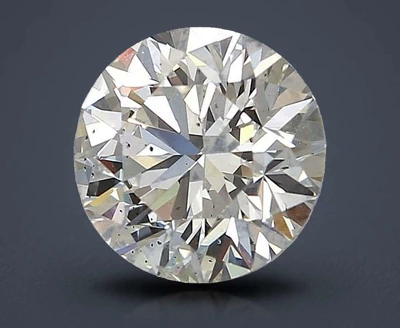 2.21ct J SI2 Rare Carat Ideal Cut Round Diamond