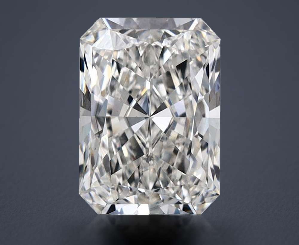 2.18ct G VS1 Rare Carat Ideal Cut Radiant Lab Grown Diamond