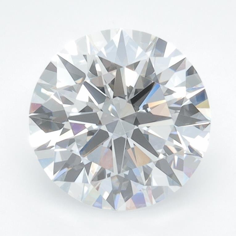 2.02ct D FL Rare Carat Ideal Cut Round Lab Grown Diamond
