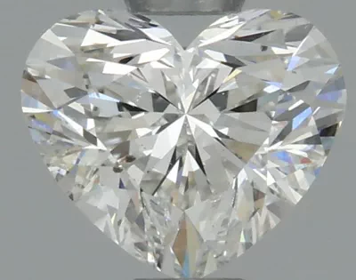 0.61ct H SI1 Rare Carat Ideal Cut Heart Diamond