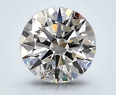 0.81ct I SI2 Rare Carat Ideal Cut Round Diamond