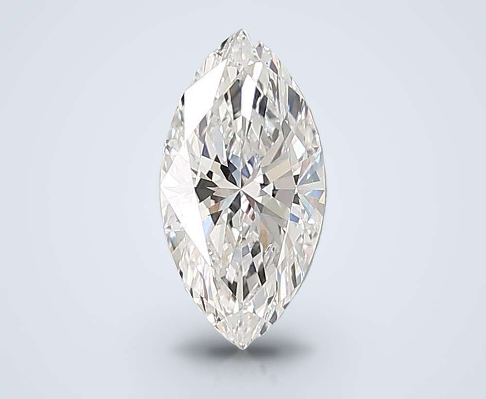 3.05ct F VS1 Rare Carat Ideal Cut Marquise Lab Grown Diamond