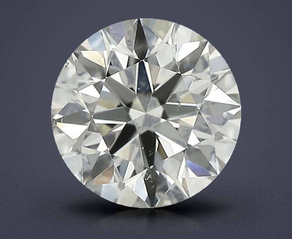 0.72ct K VS2 Rare Carat Ideal Cut Round Diamond