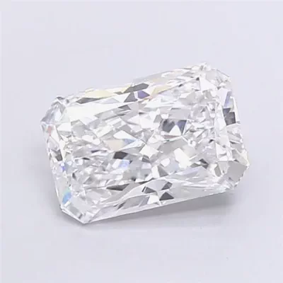 2.51ct E VVS2 Rare Carat Ideal Cut Radiant Lab Grown Diamond