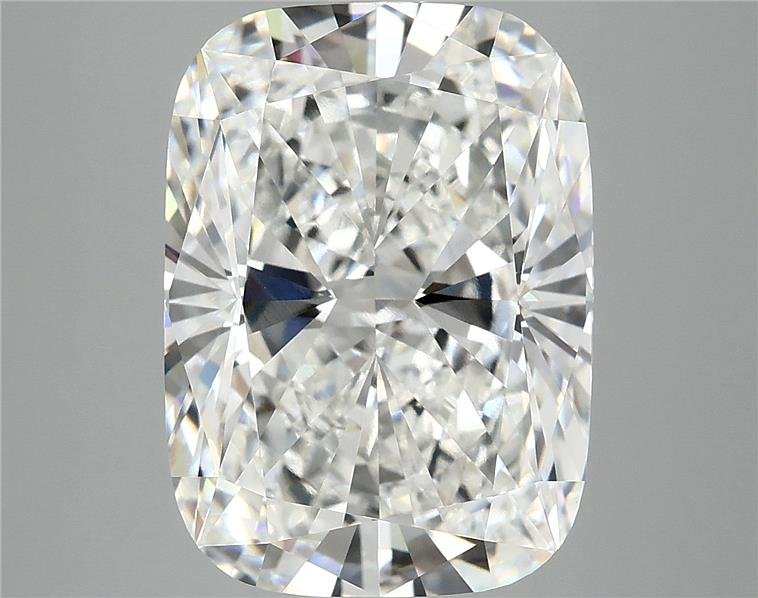 7.29ct F VVS2 Rare Carat Ideal Cut Cushion Lab Grown Diamond
