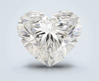 4.51ct E VS2 Rare Carat Ideal Cut Heart Diamond