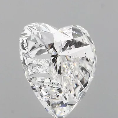 3.20ct E SI2 Rare Carat Ideal Cut Heart Diamond