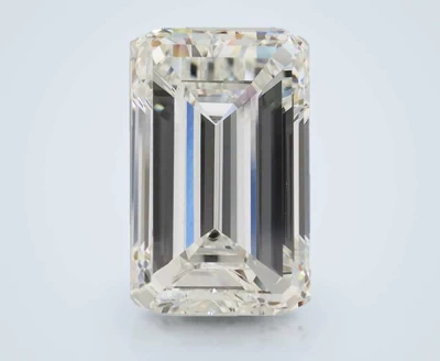 15.04ct F VVS2 Very Good Cut Emerald Lab Grown Diamond