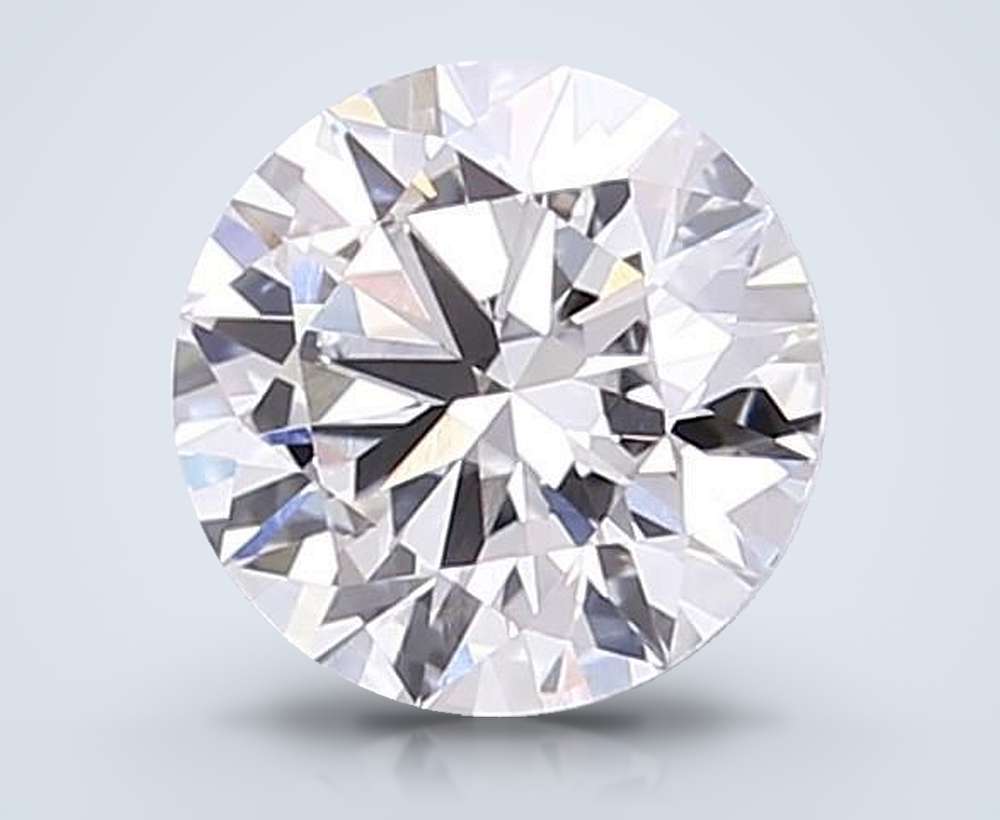 1.31ct F VVS1 Rare Carat Ideal Cut Round Lab Grown Diamond