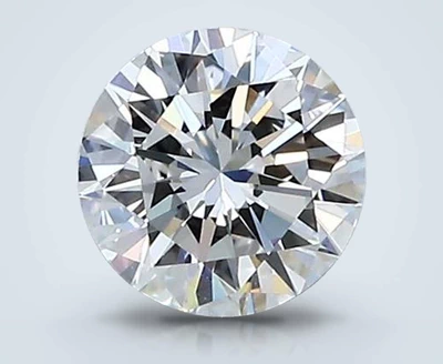 0.62ct D VVS2 Very Good Cut Round Diamond