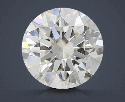 5.01ct K SI1 Rare Carat Ideal Cut Round Diamond