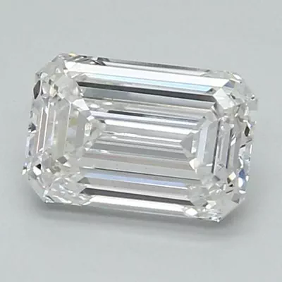 1.38ct E VS1 Rare Carat Ideal Cut Emerald Lab Grown Diamond