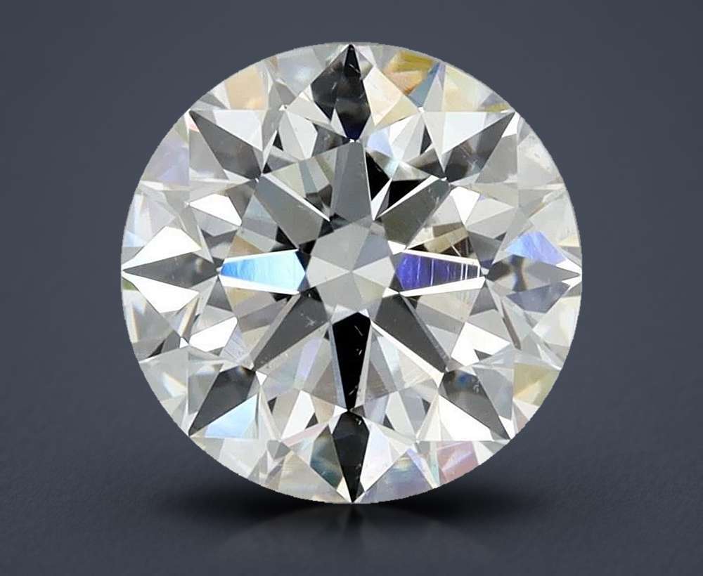2.22ct G SI1 Rare Carat Ideal Cut Round Diamond