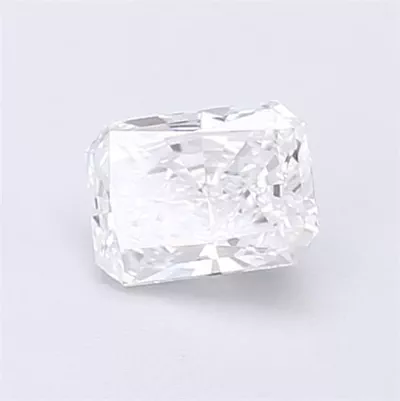 0.67ct D VVS2 Rare Carat Ideal Cut Radiant Lab Grown Diamond