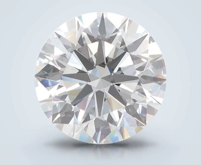 4.24ct D FL Rare Carat Ideal Cut Round Lab Grown Diamond