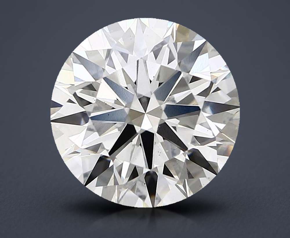 5.52ct H VS1 Rare Carat Ideal Cut Round Lab Grown Diamond