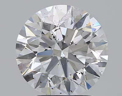 2.51ct F SI2 Excellent Cut Round Diamond
