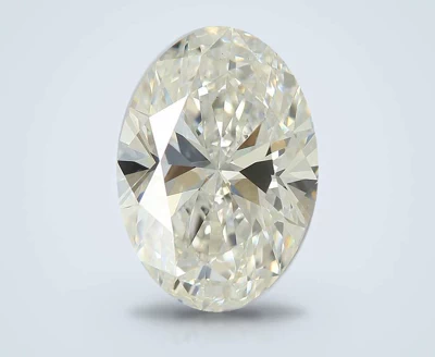 3.81ct F VS1 Rare Carat Ideal Cut Oval Lab Grown Diamond