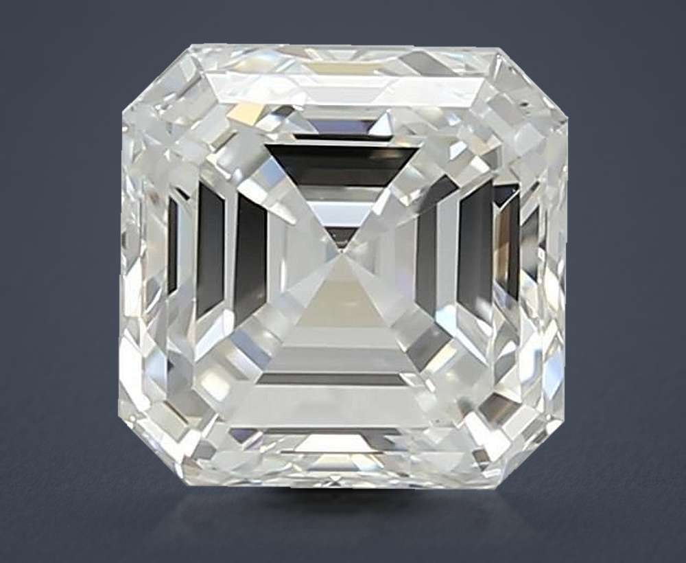 1.46ct E VS1 Excellent Cut Asscher Lab Grown Diamond
