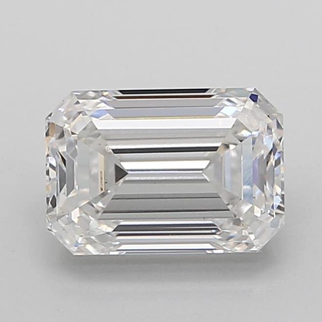 2.35ct E VS1 Excellent Cut Emerald Lab Grown Diamond
