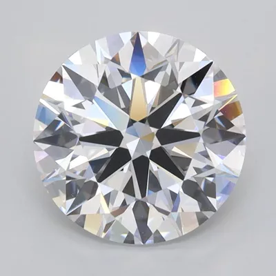 2.72ct D VVS1 Rare Carat Ideal Cut Round Lab Grown Diamond