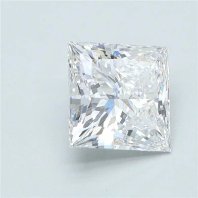 1.69ct F VVS2 Rare Carat Ideal Cut Princess Lab Grown Diamond