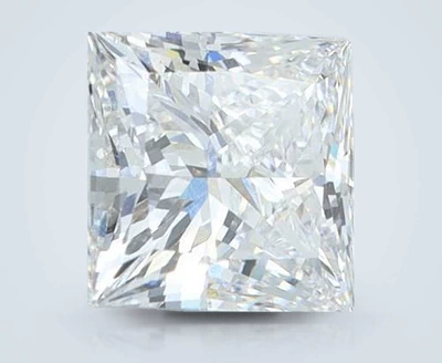 1.69ct F VVS2 Rare Carat Ideal Cut Princess Lab Grown Diamond