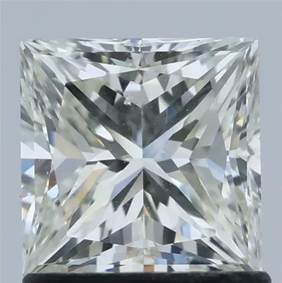 1.12ct K SI1 Very Good Cut Princess Diamond