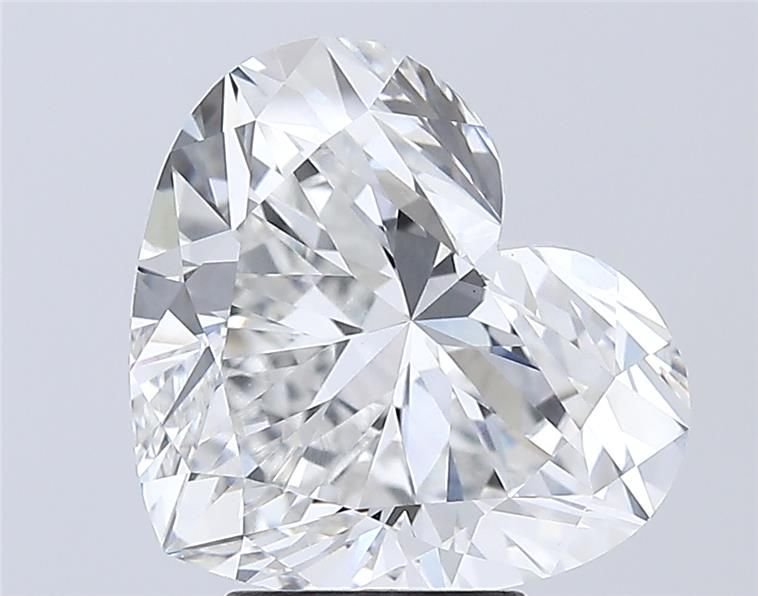 5.12ct E VS1 Rare Carat Ideal Cut Heart Lab Grown Diamond