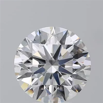 4.31ct D VVS1 Rare Carat Ideal Cut Round Diamond
