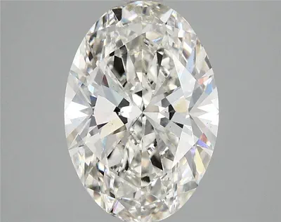 2.92ct H VS2 Rare Carat Ideal Cut Oval Lab Grown Diamond