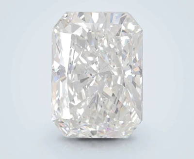 4.11ct F VVS2 Rare Carat Ideal Cut Radiant Lab Grown Diamond