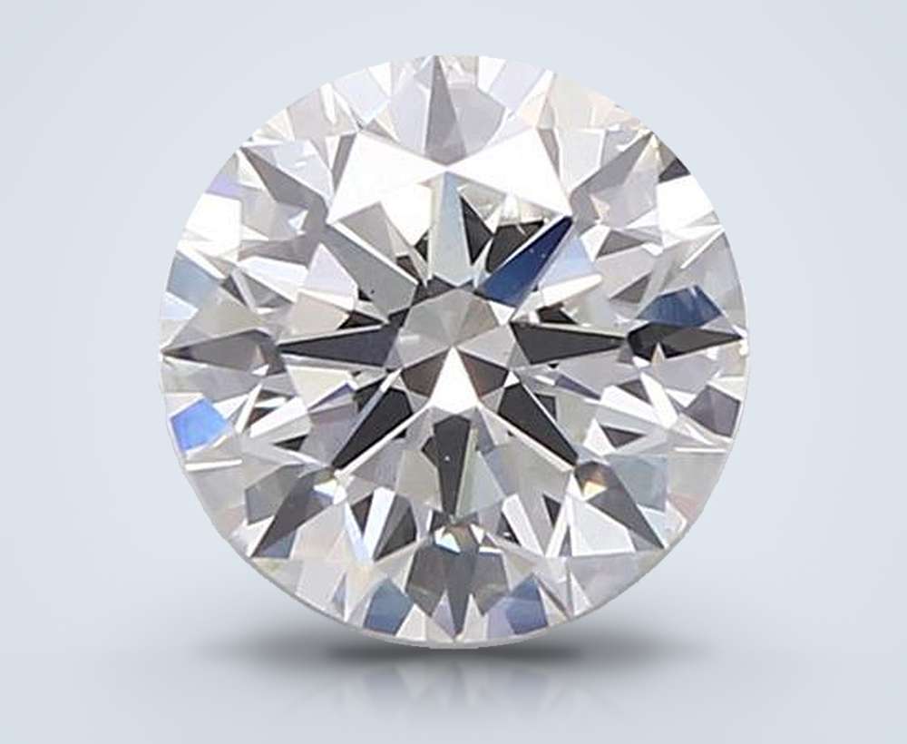 1.51ct G VVS2 Rare Carat Ideal Cut Round Lab Grown Diamond