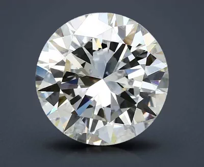 4.02ct K VVS2 Very Good Cut Round Diamond