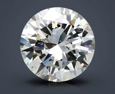 4.02ct K VVS2 Very Good Cut Round Diamond