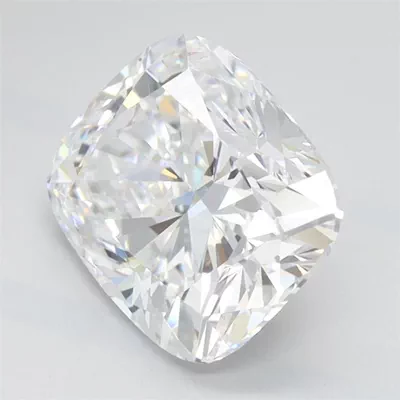 2.10ct D VVS1 Very Good Cut Cushion Lab Grown Diamond