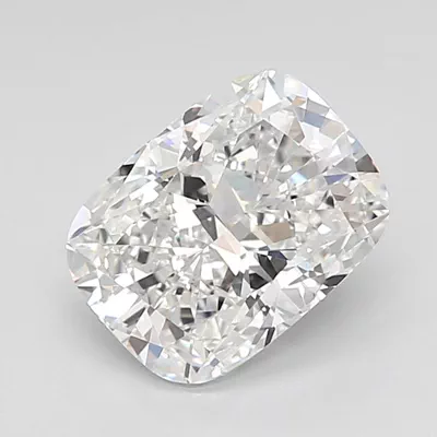 3.03ct E VVS2 Rare Carat Ideal Cut Cushion Lab Grown Diamond