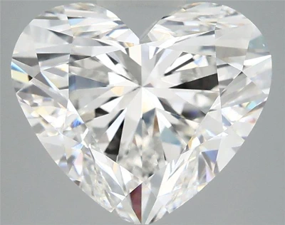 6.04ct E VS1 Rare Carat Ideal Cut Heart Lab Grown Diamond