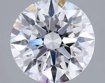 1.34ct E IF Rare Carat Ideal Cut Round Lab Grown Diamond