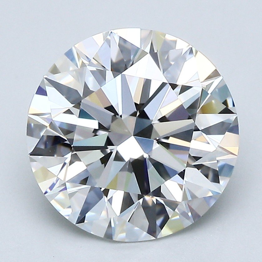 3.80ct G VVS1 Rare Carat Ideal Cut Round Diamond